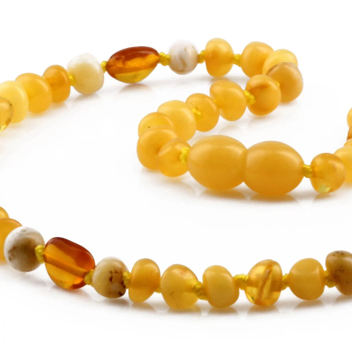 BALTIC AMBER TEETHING NECKLACE. LIMITED EDITION. LE428
