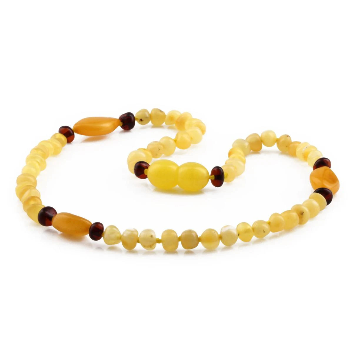 BALTIC AMBER TEETHING NECKLACE. LIMITED EDITION. BE212