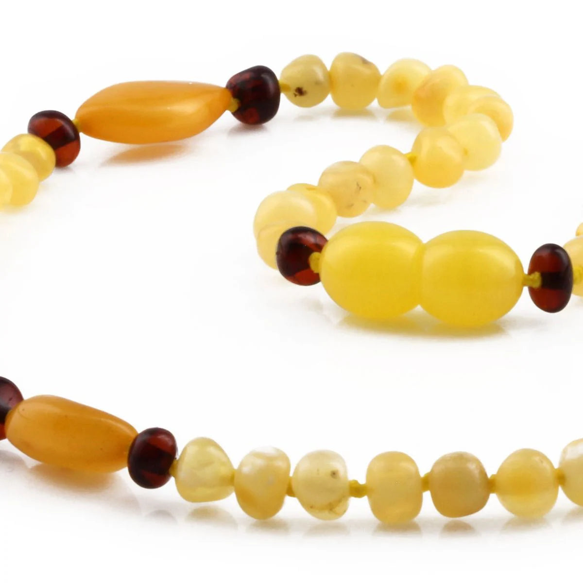 BALTIC AMBER TEETHING NECKLACE. LIMITED EDITION. BE212