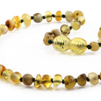 BALTIC AMBER TEETHING NECKLACE. LIMITED EDITION. BE215