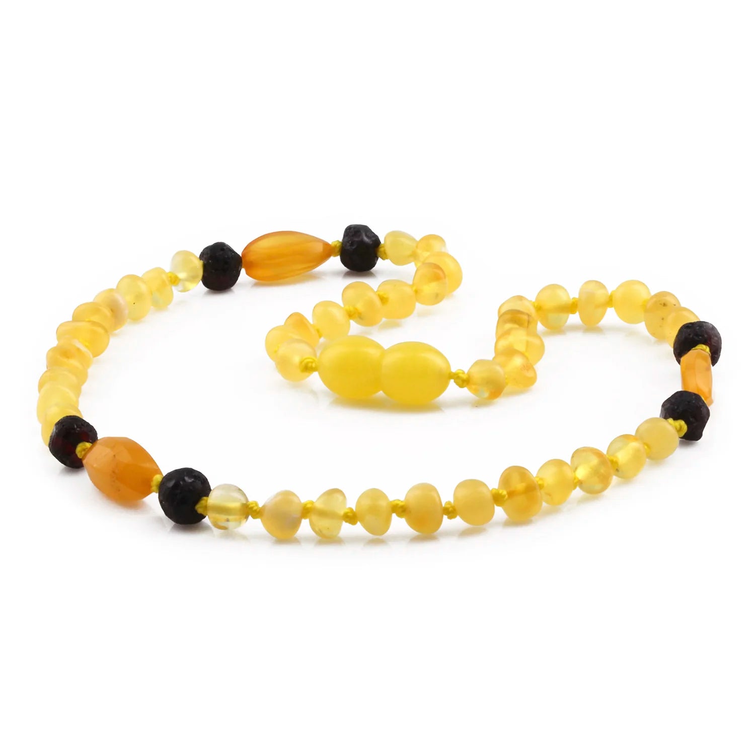 BALTIC AMBER TEETHING NECKLACE. LIMITED EDITION. LE421