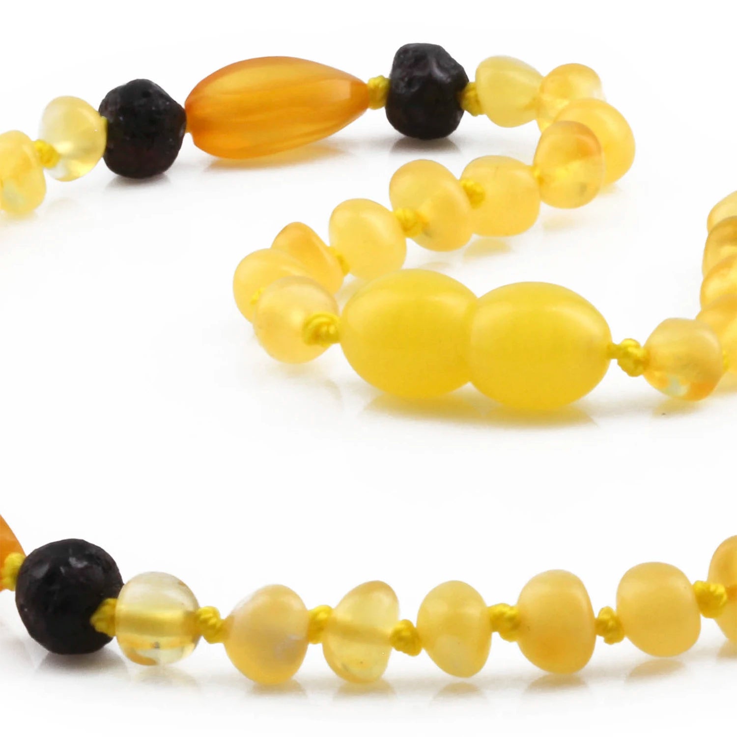BALTIC AMBER TEETHING NECKLACE. LIMITED EDITION. LE421