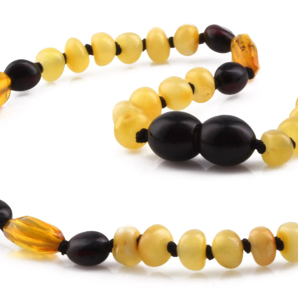 BALTIC AMBER TEETHING NECKLACE. LIMITED EDITION. LE424
