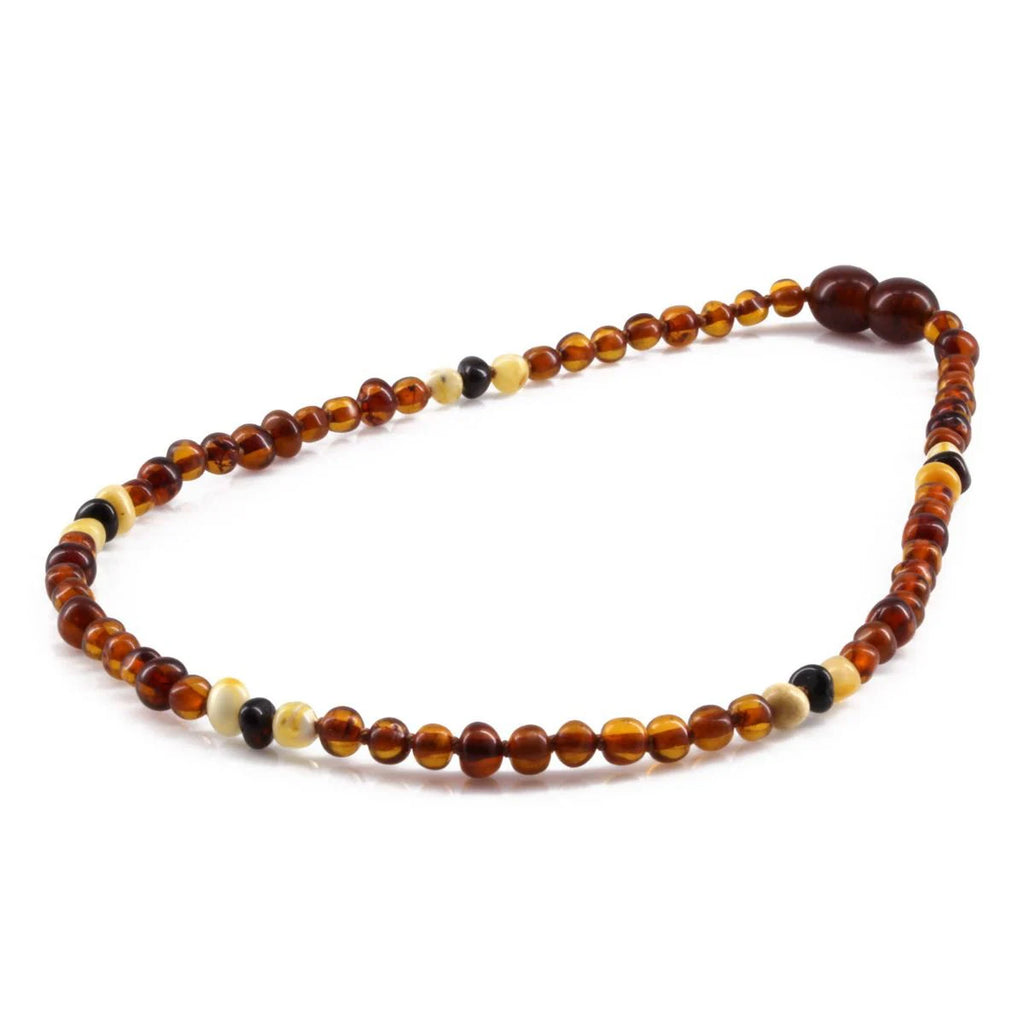 BALTIC AMBER TEETHING NECKLACE. LIMITED EDITION. XLE3