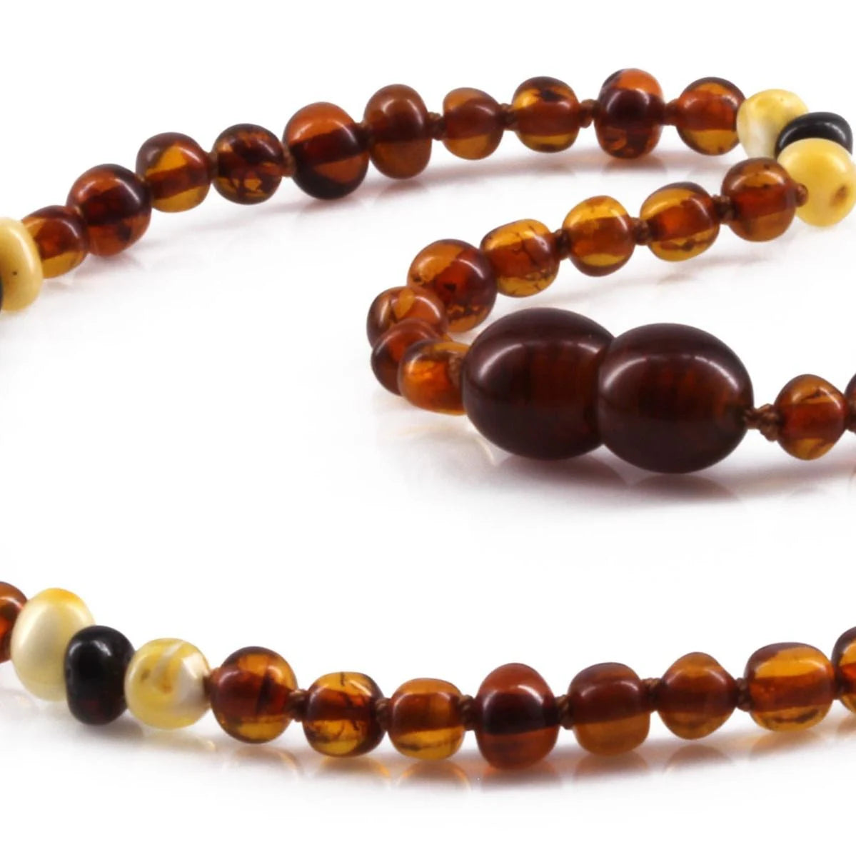 BALTIC AMBER TEETHING NECKLACE. LIMITED EDITION. XLE3