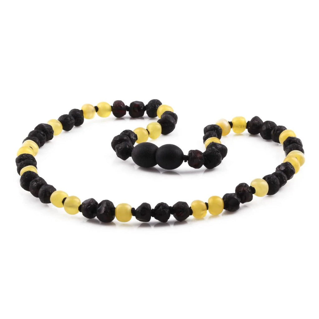 BALTIC AMBER TEETHING NECKLACE. LIMITED EDITION. XLE6