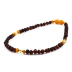 BALTIC AMBER TEETHING NECKLACE. LIMITED EDITION. XLE7