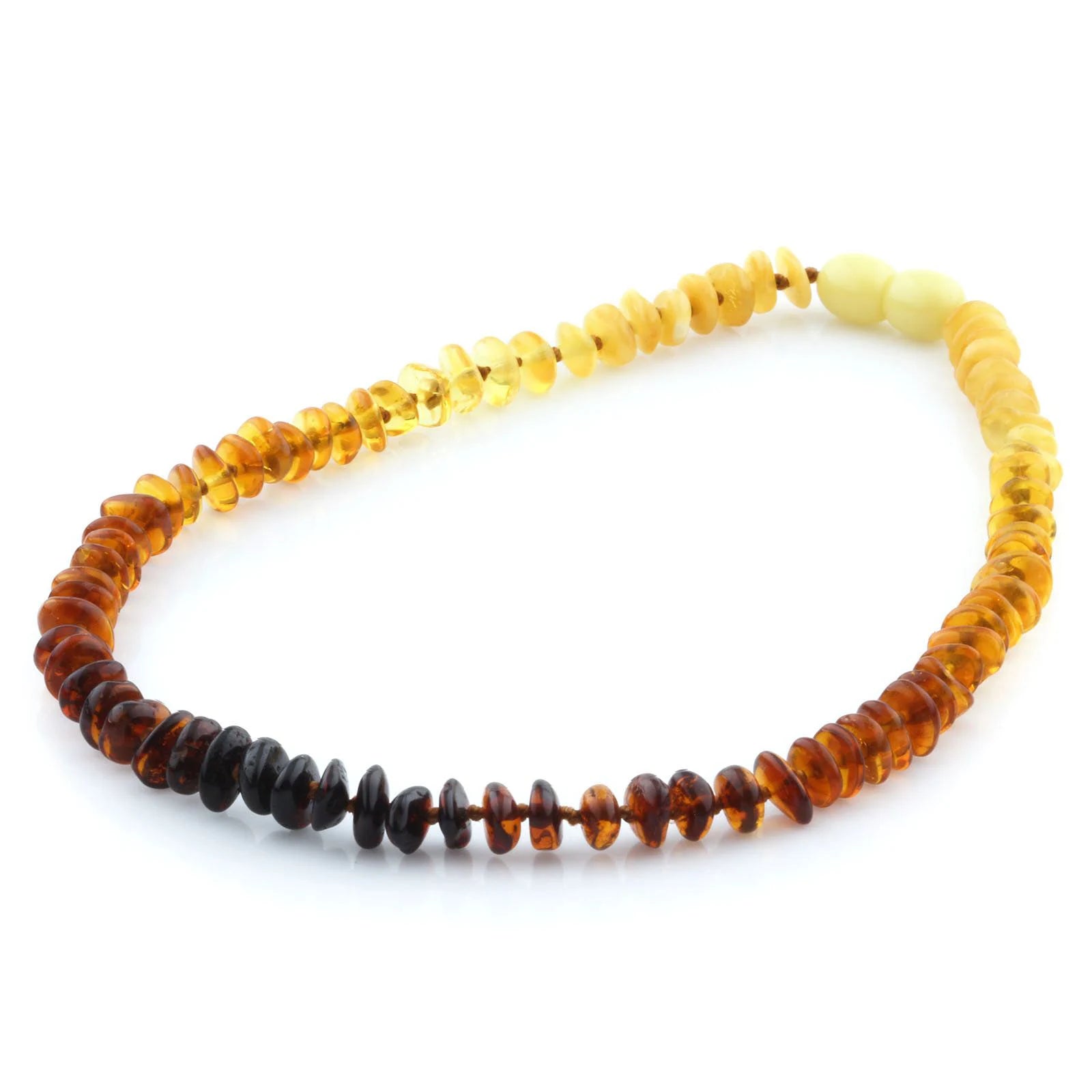 Baltic Amber Teething Necklace 33cm. Limited Edition EE03