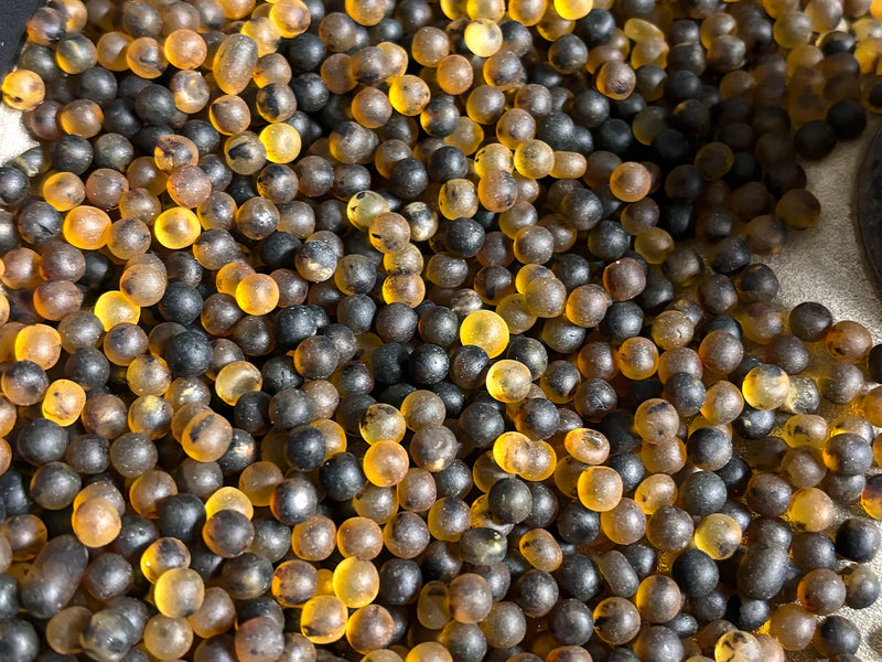 green amber polishing process