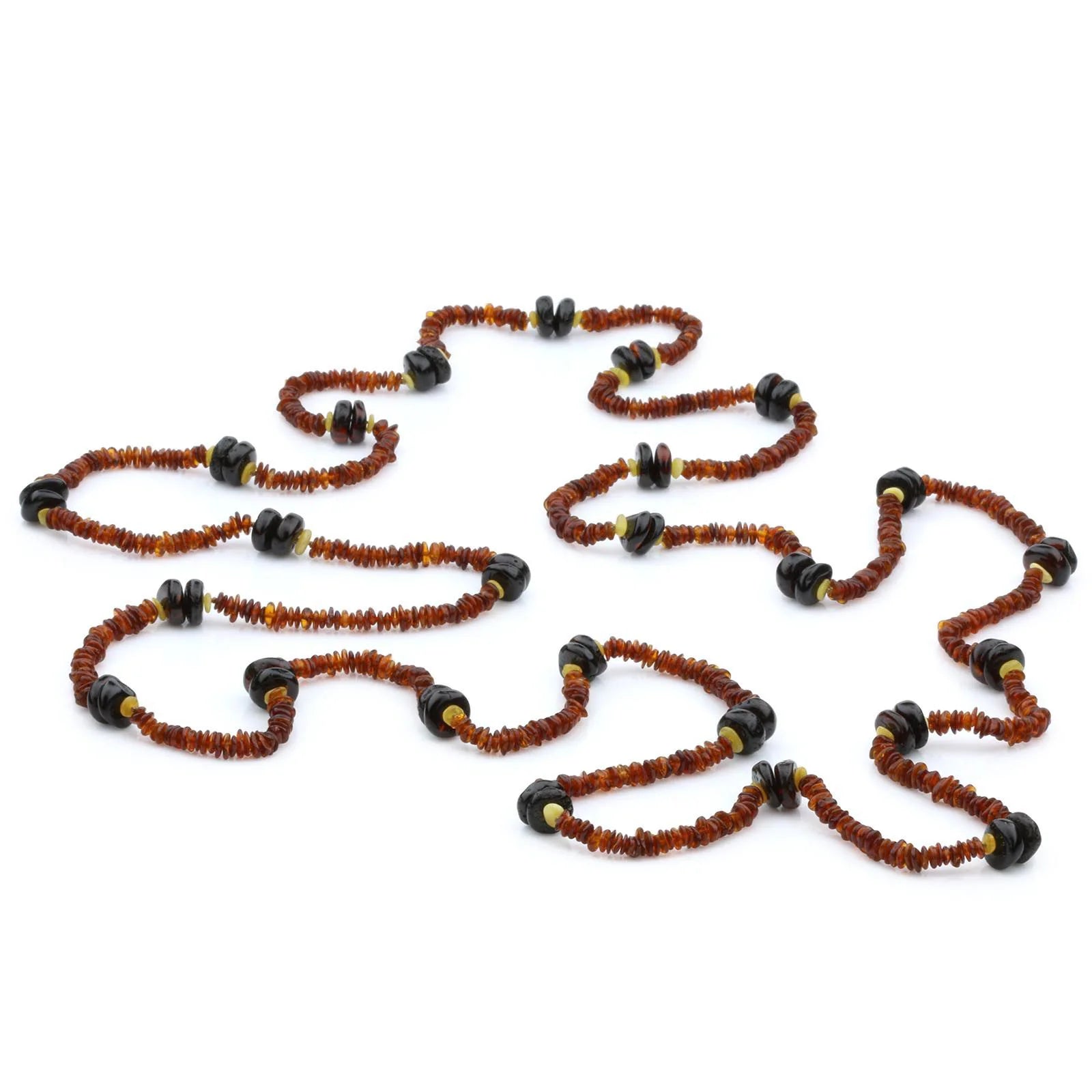 170cm Long Genuine Baltic Amber Necklace for Adult. AGS046