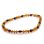 Natural Baltic Amber Teething Necklace. Baroque LE75