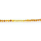 Natural Baltic Amber Teething Necklace. Baroque LE84