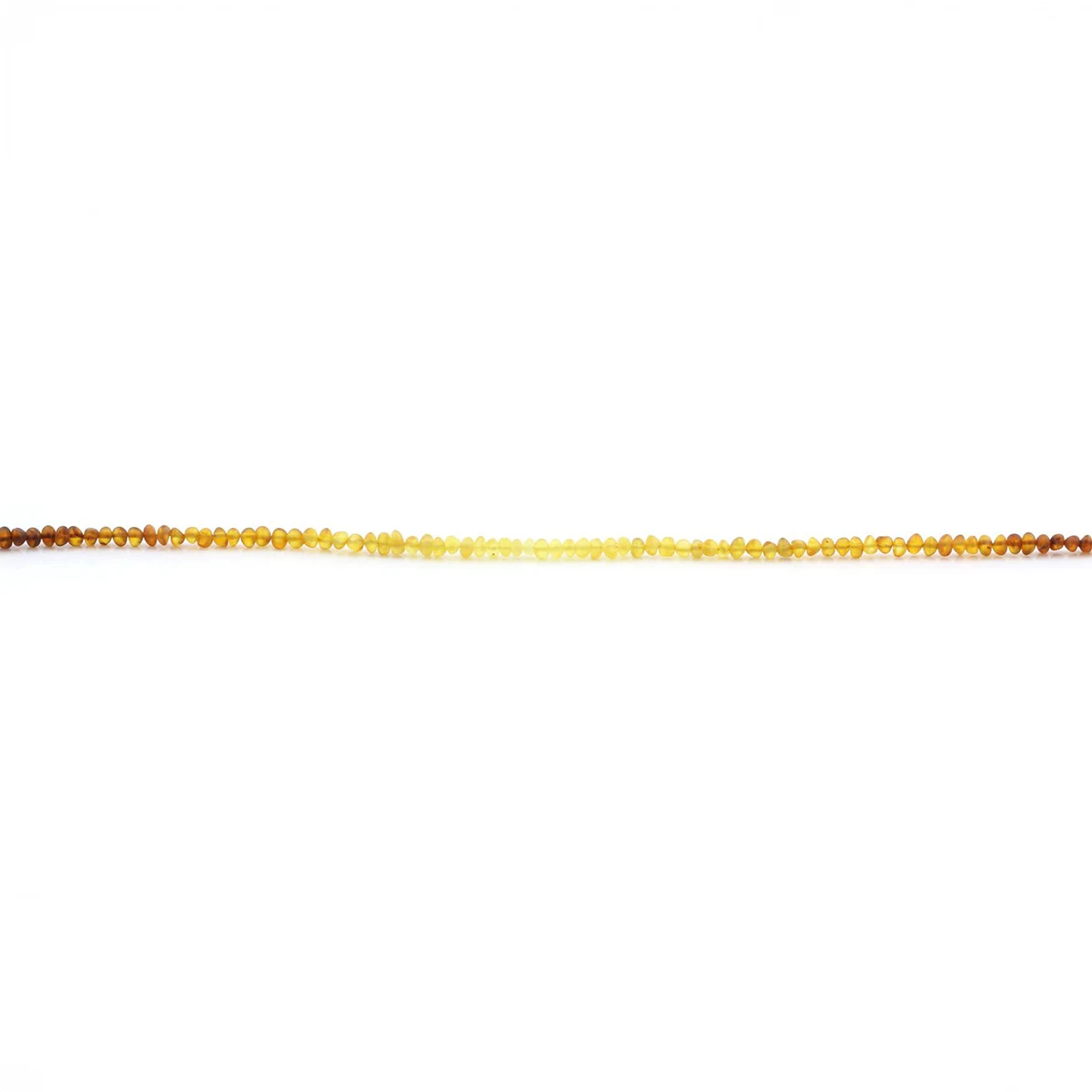 Adult Baltic Amber & 925 Sterling Silver Clasp Bracelet 18cm. Ba Rainbow II Matte S.
