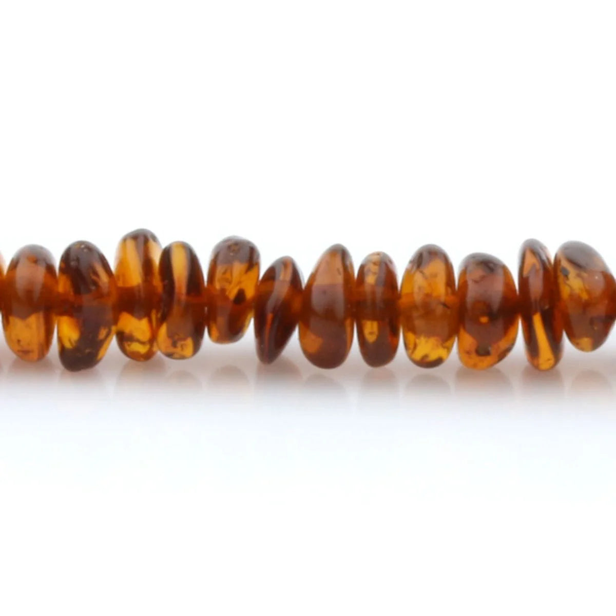 Adult Baltic Amber & 925 Sterling Silver Necklace 45cm. OCT84