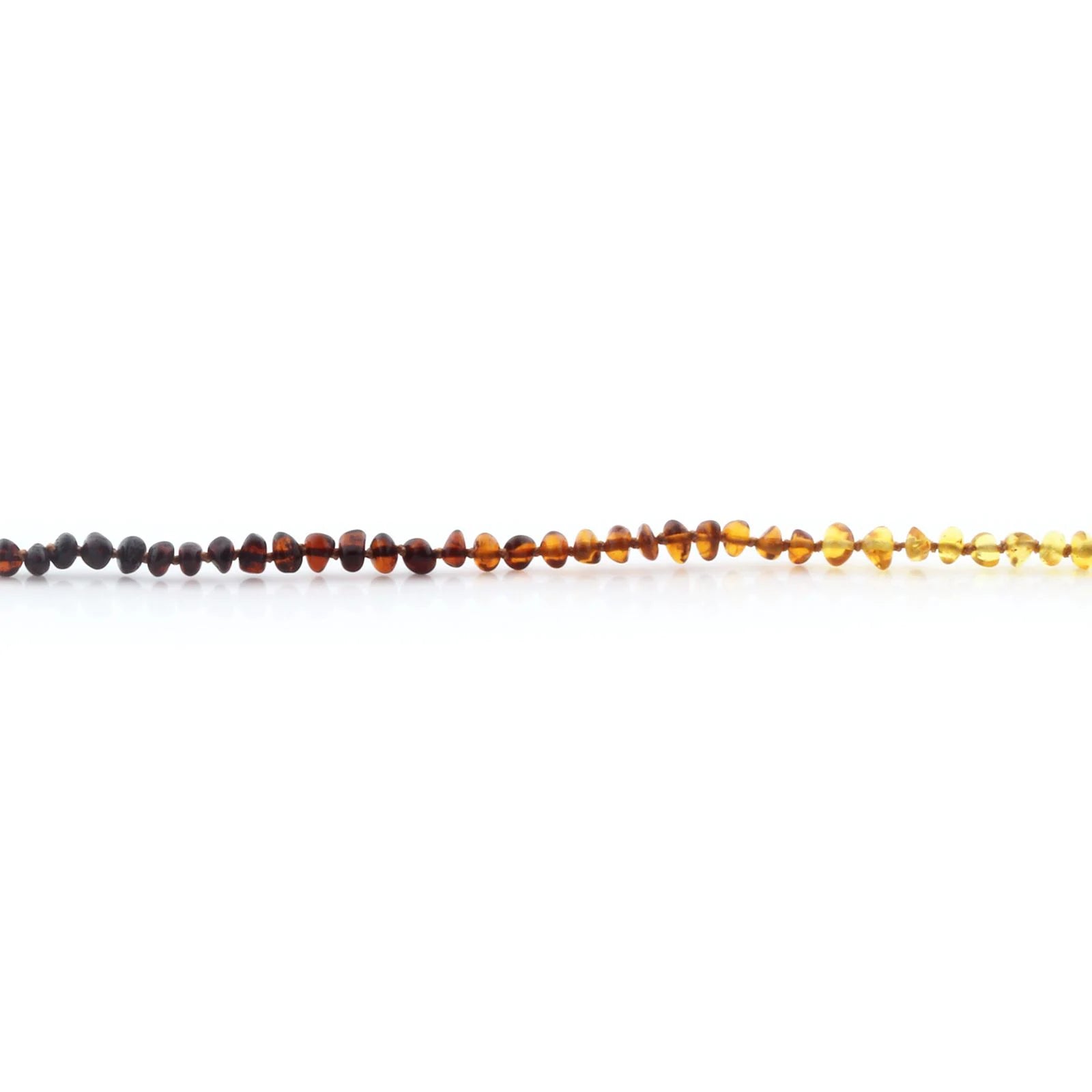 Natural Baltic Amber Teething Necklace. Baroque LE97