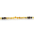Natural Baltic Amber Teething Necklace. Baroque LE81